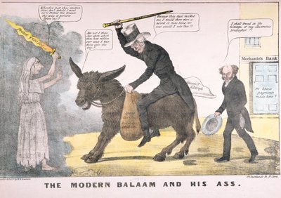 O moderno Balaão e seu burro de American School
