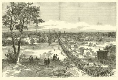 A Ocupação de Petersburgo, abril de 1865 de American School