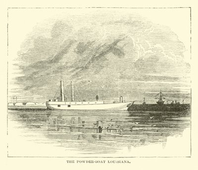 O barco em pó Louisiana, dezembro de 1864 de American School