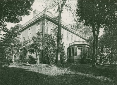 The Schuyler Mansion Albany (fotogravura) de American School