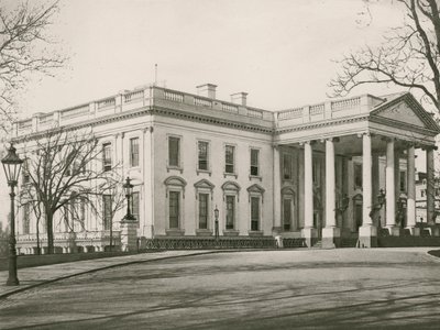 Casa Branca, Washington DC (fotogravura) de American School