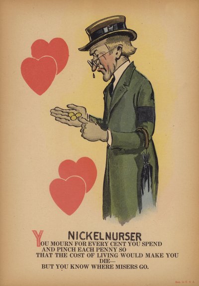 O niquelador (litografia a cores) de American School