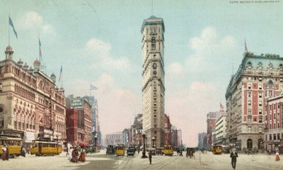 Times Square, Nova Iorque, c.1910 de American School