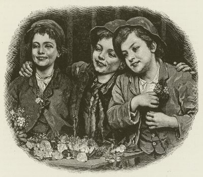 Clientes resistentes, da pintura de JG Brown de American School