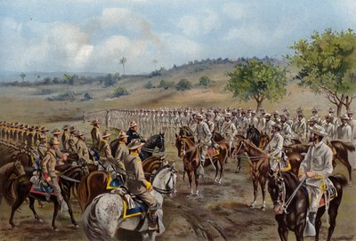 Exército dos EUA, rendição de Santiago pelo General Toral ao General Shafter de American School