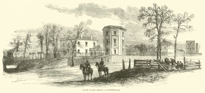 Arsenal dos Estados Unidos em Fayetteville, março de 1865 de American School