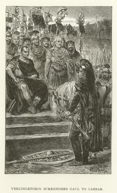 Vercingetórix rende Gaul a César de American School