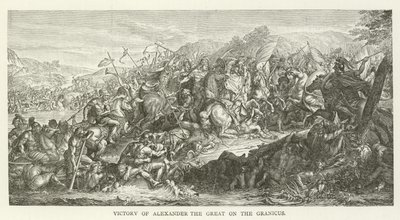 Vitória de Alexandre, o Grande do Granicus de American School