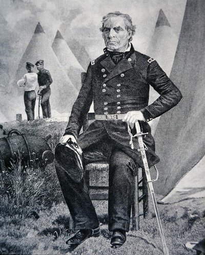 Zachary Taylor (gravura) de American School