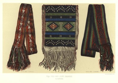 Zuni Sashes de American School