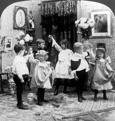 A lição de dança. de American Stereoscopic Company