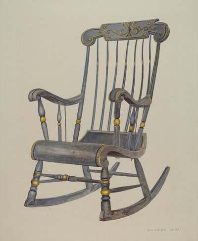 Cadeira de balanço de Amos C. Brinton