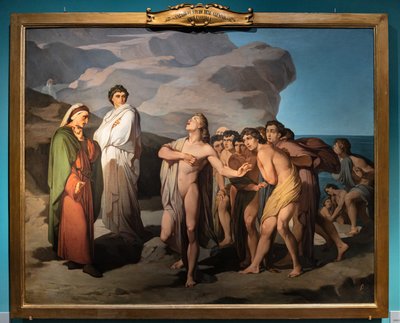 Dante e Casella de Amos Cassioli