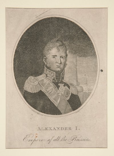 Alexandre I, Imperador de todos os russos de Amos Doolittle