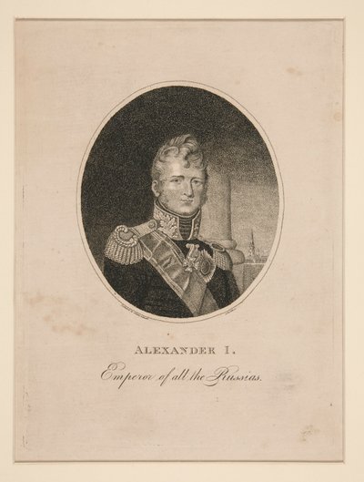 Alexandre I / Imperador de todos os russos de Amos Doolittle