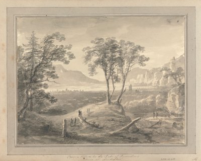 Vistas em Inglaterra, Escócia e País de Gales: De uma fotografia na Casa do Duque de Devonshire em Londesbro
