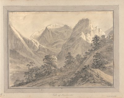 Vistas em Inglaterra, Escócia e País de Gales; Digressão na Escócia: Vale de Newlands de Amos Green