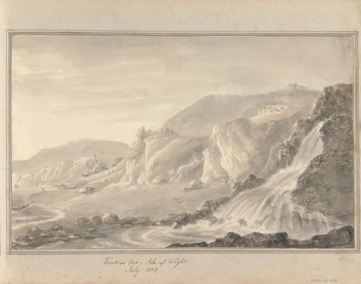 Vistas em Inglaterra, Escócia e País de Gales: Ventnor Cove, Isle of Wight, Julho de 1804 de Amos Green
