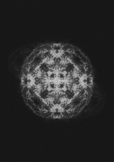 Esfera abstrata brilhante de Amy Louise Baker