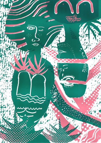 We Grow, 2015 (serigrafia) de Amy Louise Evans