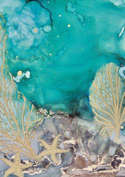 Estrela-do-mar dourada de Amy Tieman