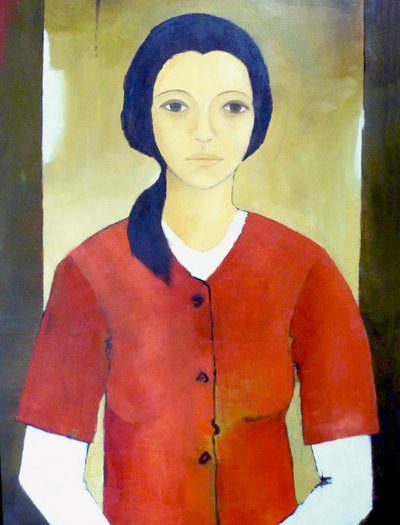 Madonna em vermelho de Ana Bianchi
