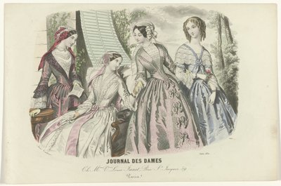 Journal des Dames, junho de 1850, nº 1608: Ch. Mme Louis Janet (...) de Anaïs Colin Toudouze
