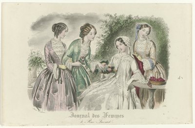 Jornal da Mulher, c. 1850: 4, Rua Favart de Anaïs Colin Toudouze