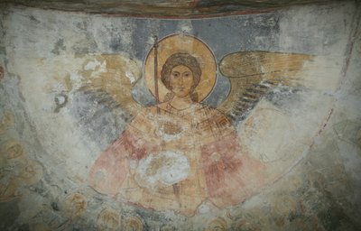 São Miguel Arcanjo, século XII de Ancient Russian frescos