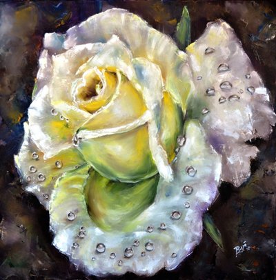 Rosa Fresca e Brilhante de Anda Bieza