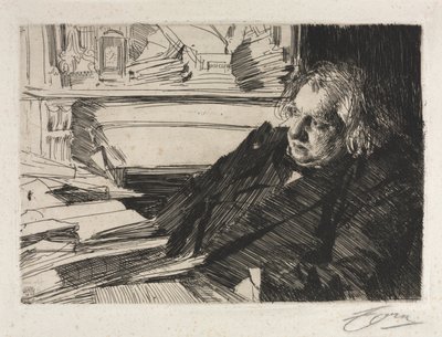 Ernest Renan, 1892. de Anders Leonard Zorn