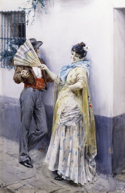 Namoradeira, 1885 de Anders Leonard Zorn