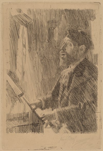J. B. Faure, 1891. de Anders Leonard Zorn