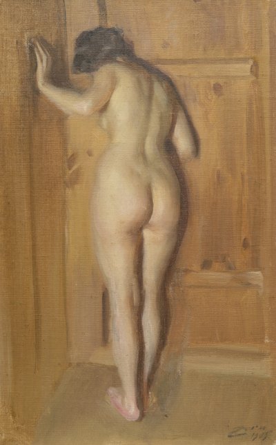 Kuvadorren (A Porta da Câmara) de Anders Leonard Zorn