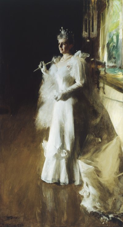 Senhora Potter Palmer, 1893 de Anders Leonard Zorn