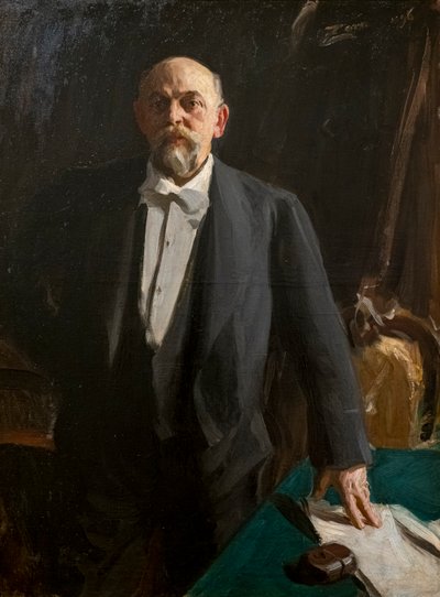 Retrato de Savva Mamontov de Anders Leonard Zorn