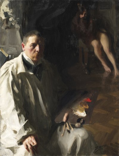 Auto-retrato, 1896 de Anders Leonard Zorn