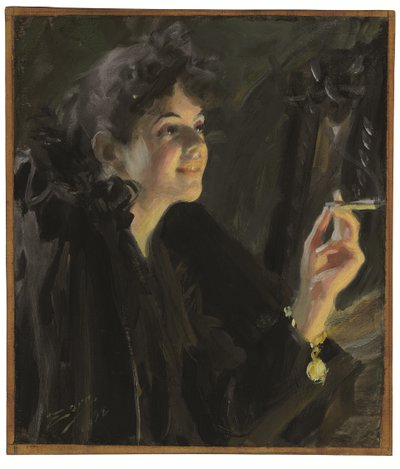 A rapariga dos cigarros de Anders Leonard Zorn
