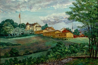 Sem título (óleo sobre tela) de Anders Svarstad