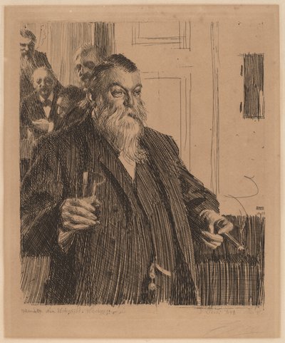 Um brinde II de Anders Leonard Zorn