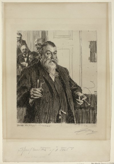 Um brinde II de Anders Leonard Zorn