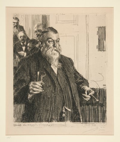 Um brinde II de Anders Leonard Zorn