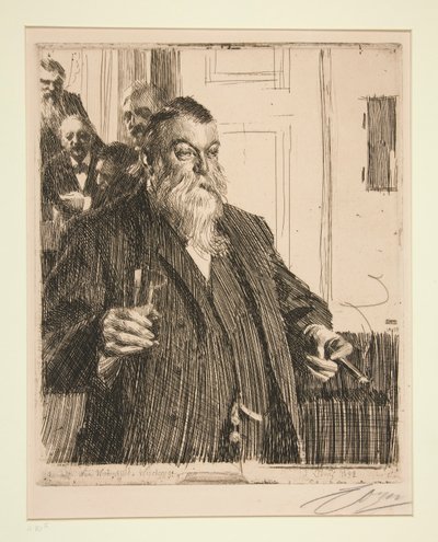 Um brinde II de Anders Leonard Zorn