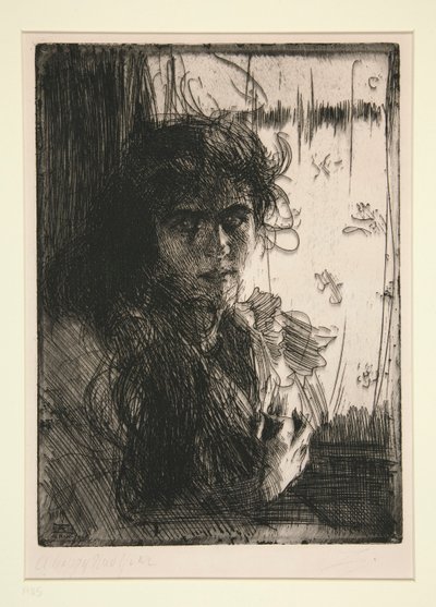 Uma garota irlandesa ou Annie de Anders Leonard Zorn