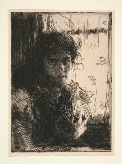 Uma garota irlandesa ou Annie de Anders Leonard Zorn