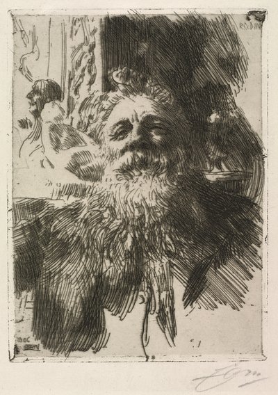 Augusto Rodin de Anders Leonard Zorn