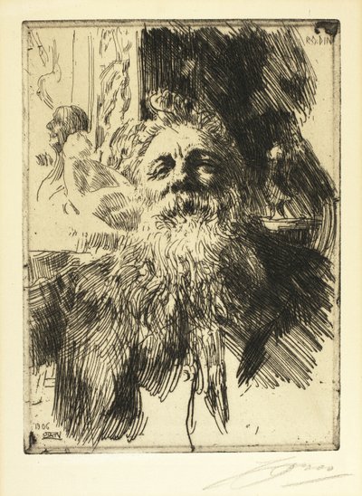 Augusto Rodin de Anders Leonard Zorn