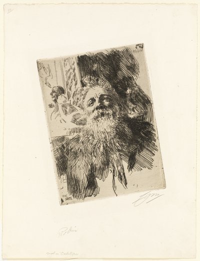 Augusto Rodin de Anders Leonard Zorn