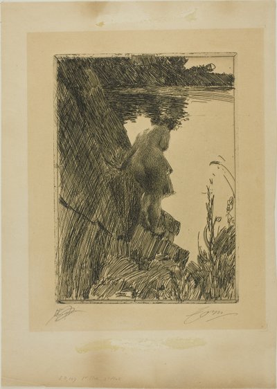 Banhista (Noite) II de Anders Leonard Zorn