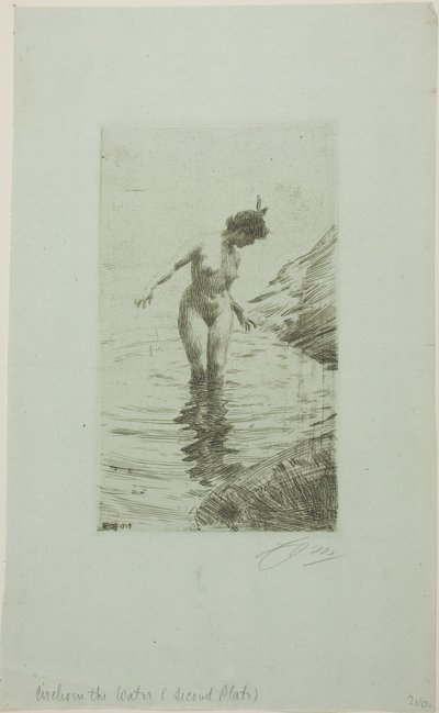 Círculos de água II de Anders Zorn